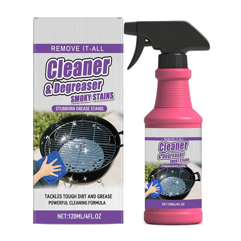 🧼Fast-Acting Heavy-Duty Grill Degreaser Spray✨