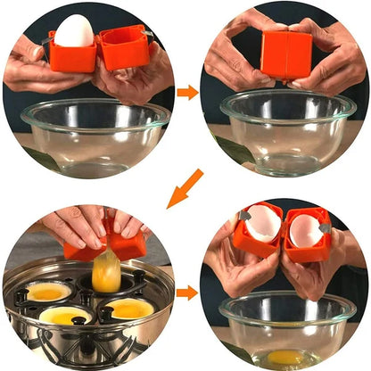 Quick Egg Cracker Tool – Open Hundreds Of Eggs Faster & Cleaner