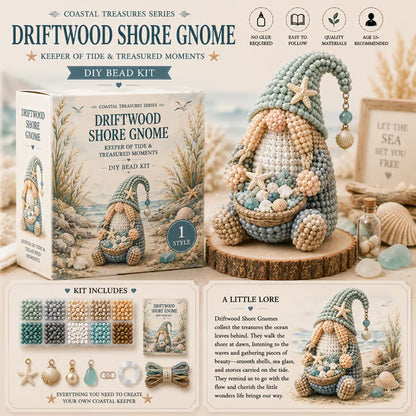 💕Cozy Gnome DIY Bead Kit Collection– Collect All 12 Gnome