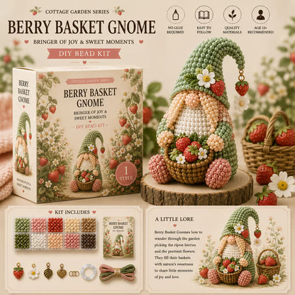 💕Cozy Gnome DIY Bead Kit Collection– Collect All 12 Gnome