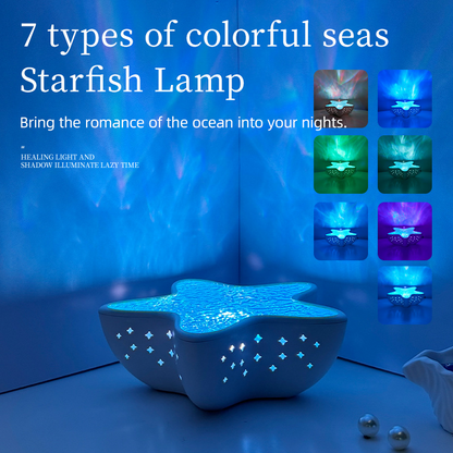 ⏰Starfish Ocean Wave Projector Light🌊
