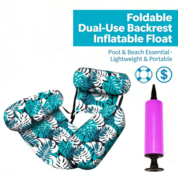 🔥Inflatable Pool Floats Adult, Floating Lounge Chairs