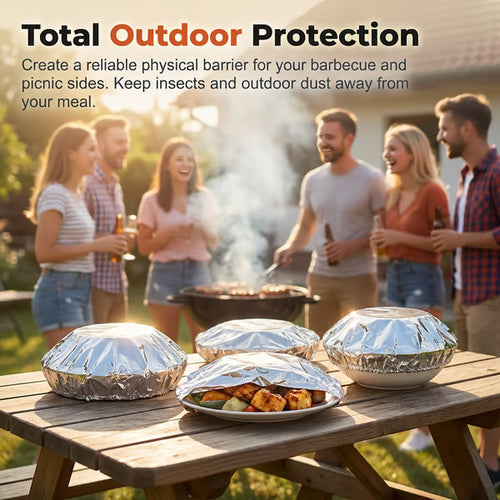 🔥 Aluminum Foil Heat-Retaining Food Cover