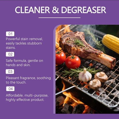 🧼Fast-Acting Heavy-Duty Grill Degreaser Spray✨