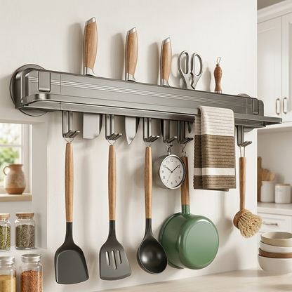 Suction Cup Knife Rack