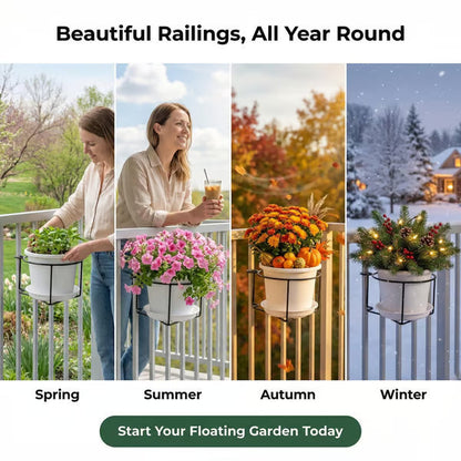 🔥2026 Hot Sale - GripVerde™ Railing Plant Hanger