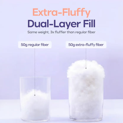 Mellow Puff Pillow☁️–Soft Quilted Puff Grid Design Pillow🌙✨