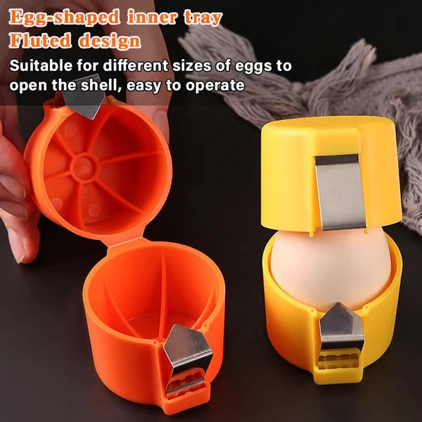 Quick Egg Cracker Tool – Open Hundreds Of Eggs Faster & Cleaner