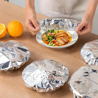 🔥 Aluminum Foil Heat-Retaining Food Cover