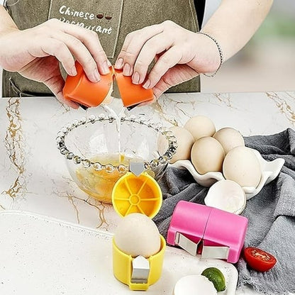 Quick Egg Cracker Tool – Open Hundreds Of Eggs Faster & Cleaner