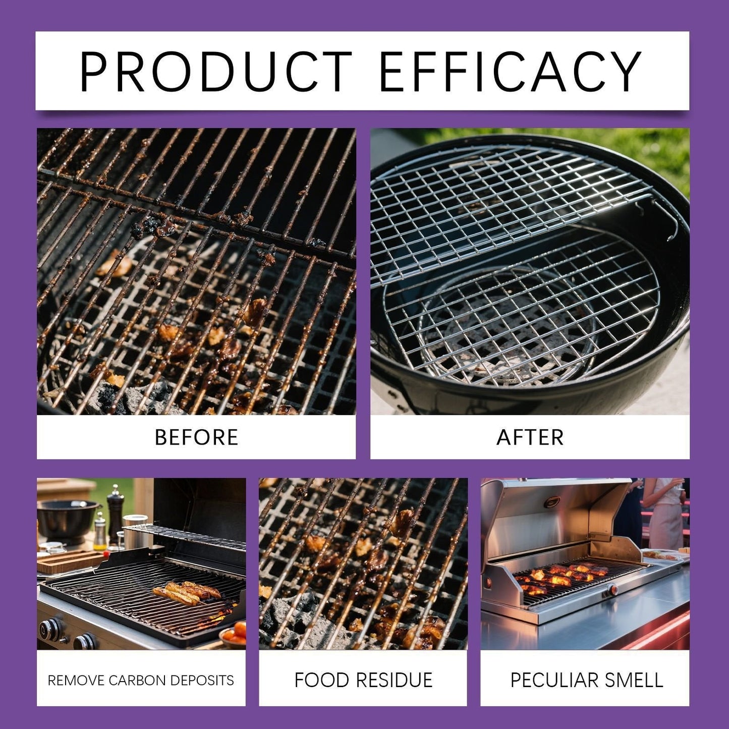 🧼Fast-Acting Heavy-Duty Grill Degreaser Spray✨