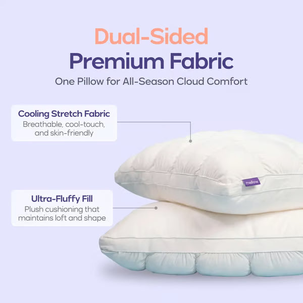 Mellow Puff Pillow☁️–Soft Quilted Puff Grid Design Pillow🌙✨