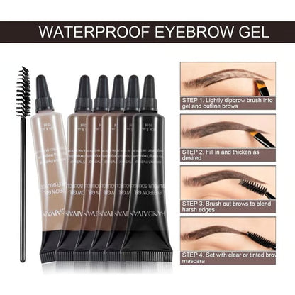 【🎉LAST DAY BUY 1 GET 1 FREE🎉】✨Waterproof Smudge-Proof Eyebrow Gel/Tint | Free Brush