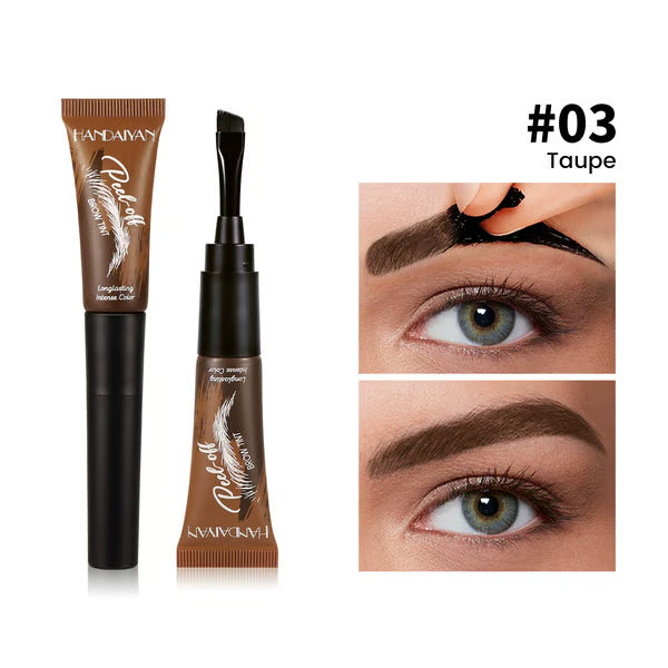 🌓5-Color Tear-Off Brow Tint – Waterproof, Long-Lasting Pigment for Precise & Wild Brows