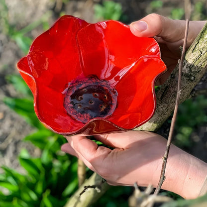 🐦Handmade Metal Flower Garden Stake