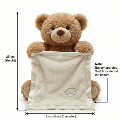 The Snuggle Teddy: Baby’s First Singing & Playing Friend 🎵Free soothing lullaby audio with your order today