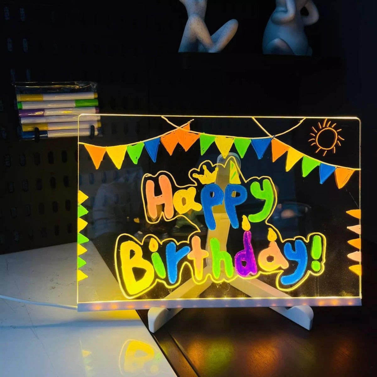 LightTrace Glow Drawing Panel