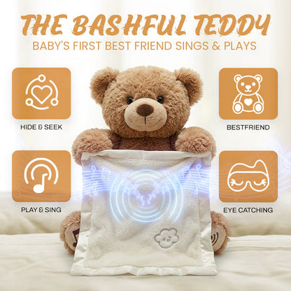 The Snuggle Teddy: Baby’s First Singing & Playing Friend 🎵Free soothing lullaby audio with your order today