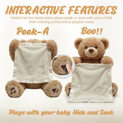 The Snuggle Teddy: Baby’s First Singing & Playing Friend 🎵Free soothing lullaby audio with your order today