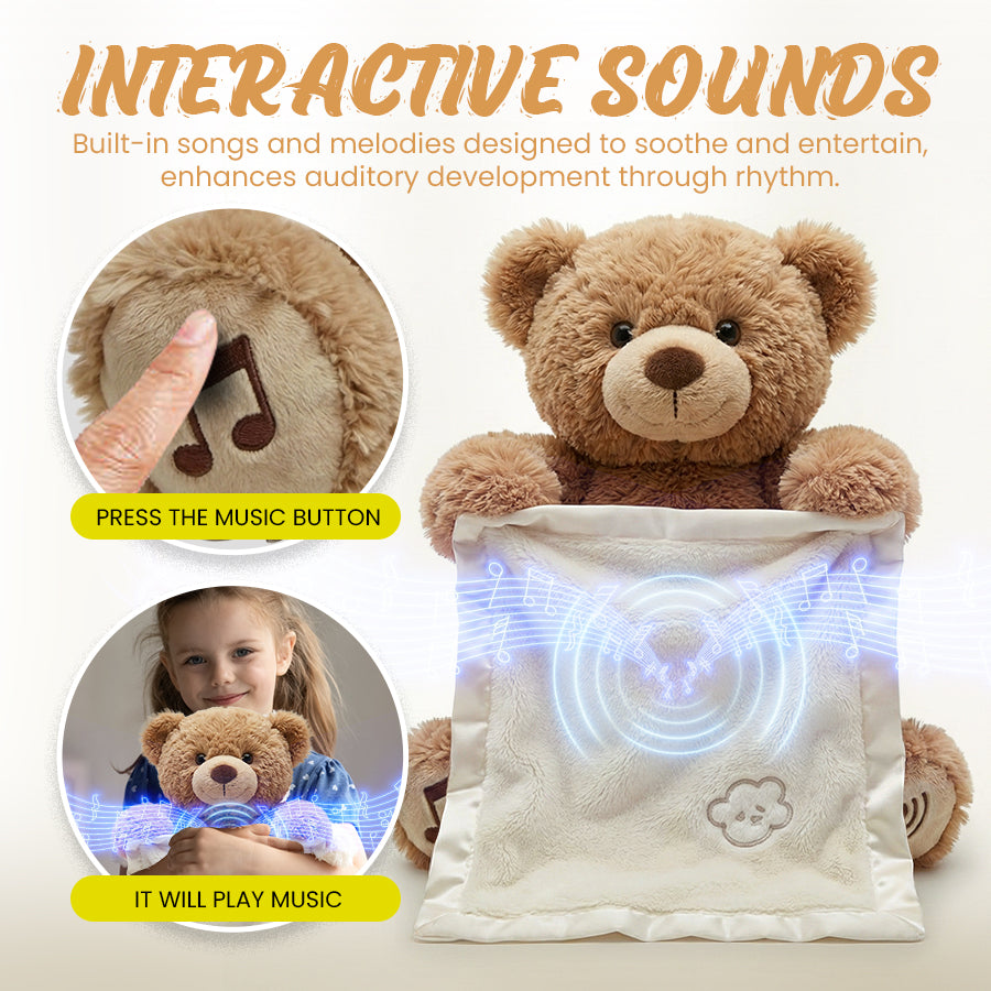 The Snuggle Teddy: Baby’s First Singing & Playing Friend 🎵Free soothing lullaby audio with your order today