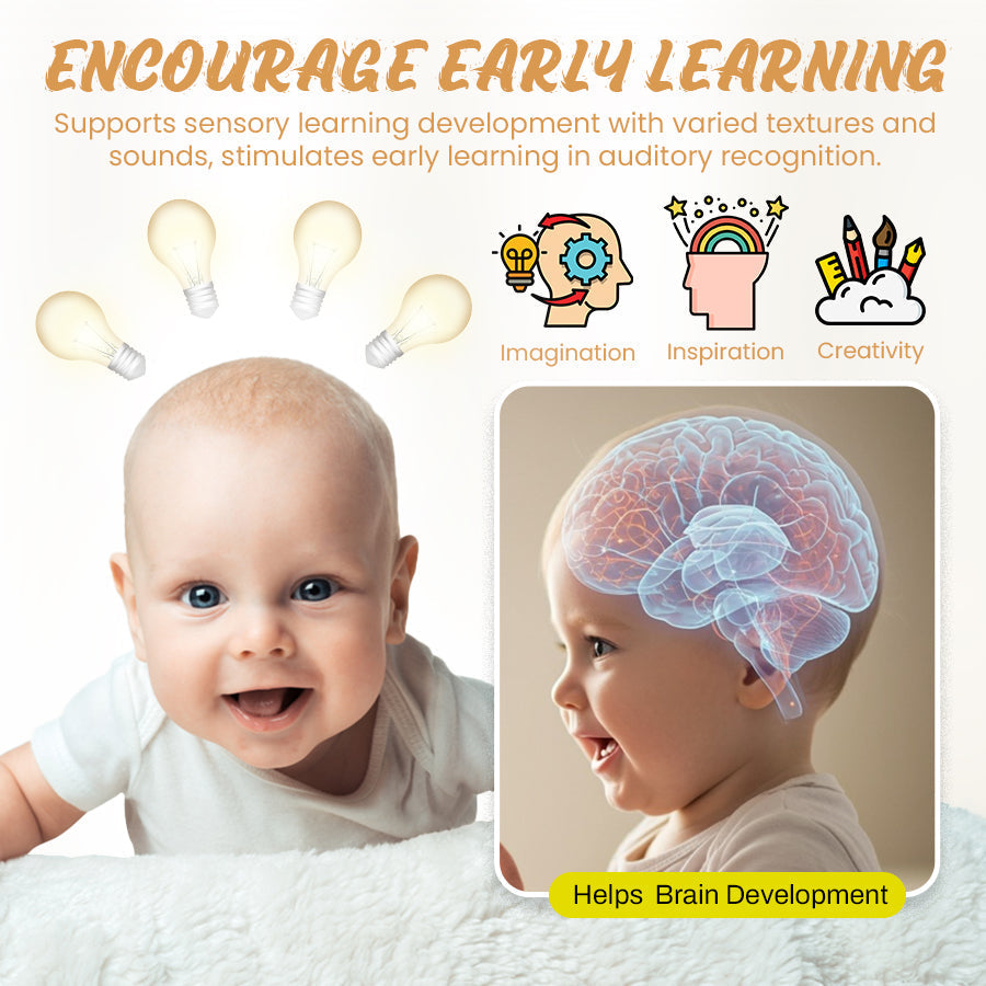 The Snuggle Teddy: Baby’s First Singing & Playing Friend 🎵Free soothing lullaby audio with your order today