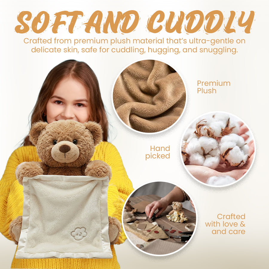 The Snuggle Teddy: Baby’s First Singing & Playing Friend 🎵Free soothing lullaby audio with your order today