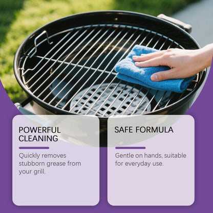 🧼Fast-Acting Heavy-Duty Grill Degreaser Spray✨