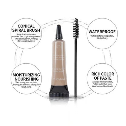 【🎉LAST DAY BUY 1 GET 1 FREE🎉】✨Waterproof Smudge-Proof Eyebrow Gel/Tint | Free Brush
