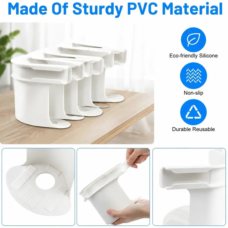 4-Pack Heavy Duty Bed Sheet Clips, Locking Mattress Corner Holders👔