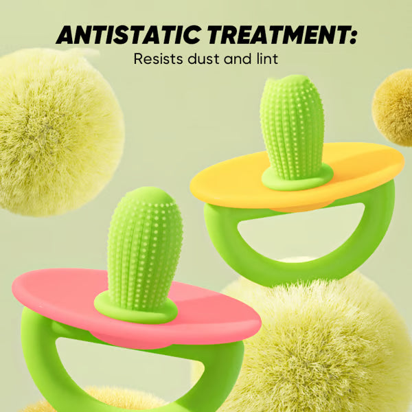 Mushroom Silicone Teether-Ergonomic Food-Grade Silicone Pacifier for Itchy Gums